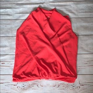 Loft Coral Wrap Tank Top Women’s Size Medium